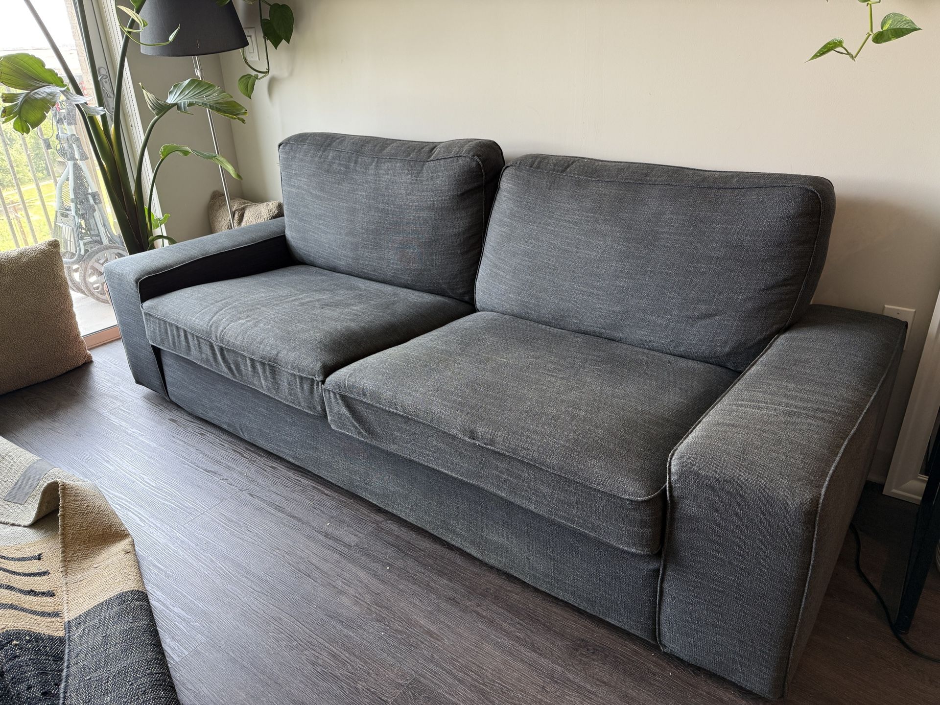 IKEA Kivik Sofa Dark Gray