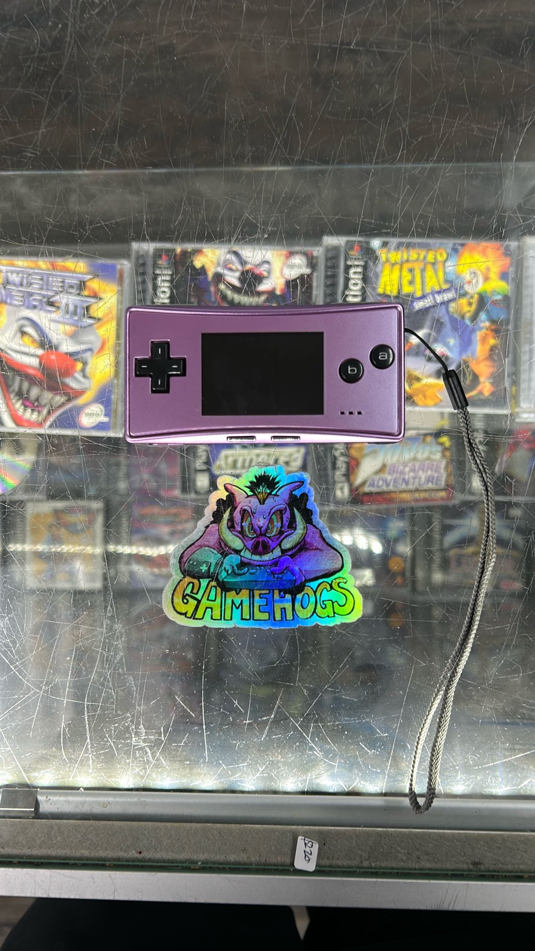 Nintendo Micro Purple With Charger $220 Gamehogs 11am-7pm