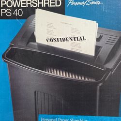 NEW Fellows Power Shredder PS40