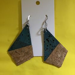 Handmade Cork Earrings