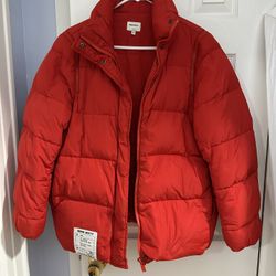 Miss Sixty Red Puffer Jacket – Size XS