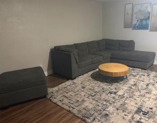 L-shape two piece sofa