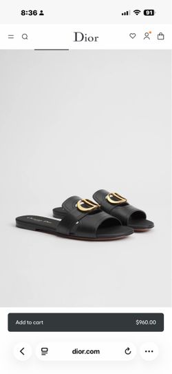 Christian dior sandals