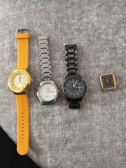 Lot of 4 Mixed Brand Watches