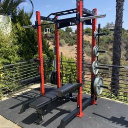 SQUAT RACK/ HR1000/ VESTAFITNESS/ WEIGHTS/ BARBELL/ BENCH/ GYM EQUIPMENT/ FREE DELIVERY 🚚 