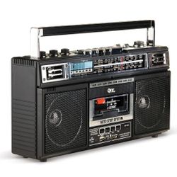 QFX J 220BT BOOMBOX RADIO TO CASSETTE