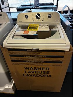 New Maytag top load washer