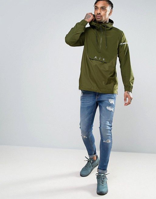 Nike Sportswear Jacket Olive Green 832156 331 size Medium