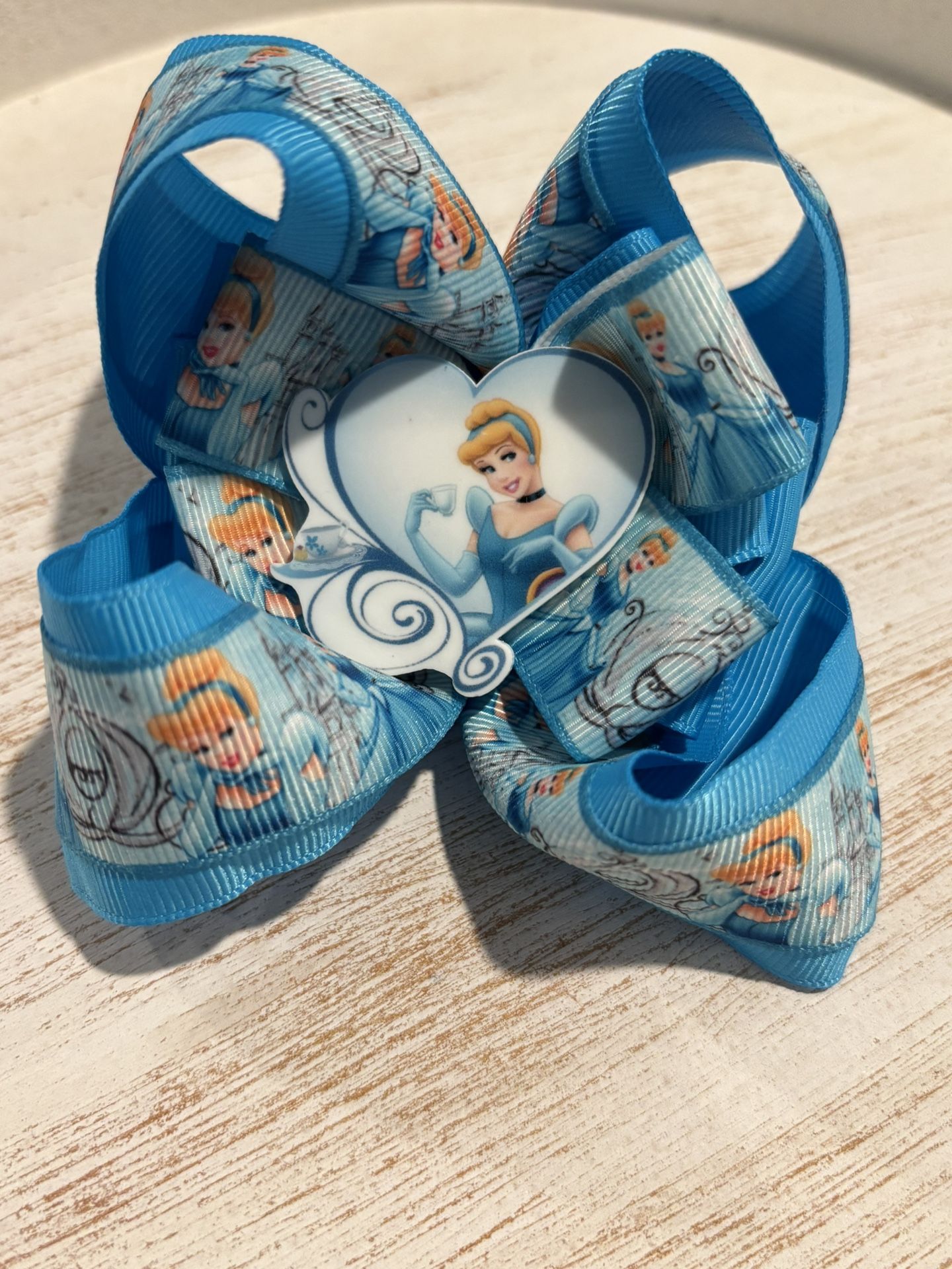 5” Cinderella Double Layered Hair Bow