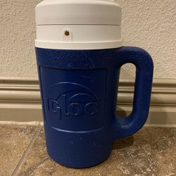 Vintage Igloo Drinking Water Cooler - Blue