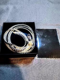 .925 Silver Chain And Bracelet 