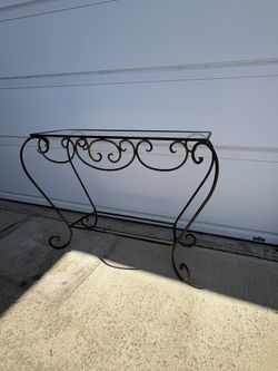 Wrought Iron Table
