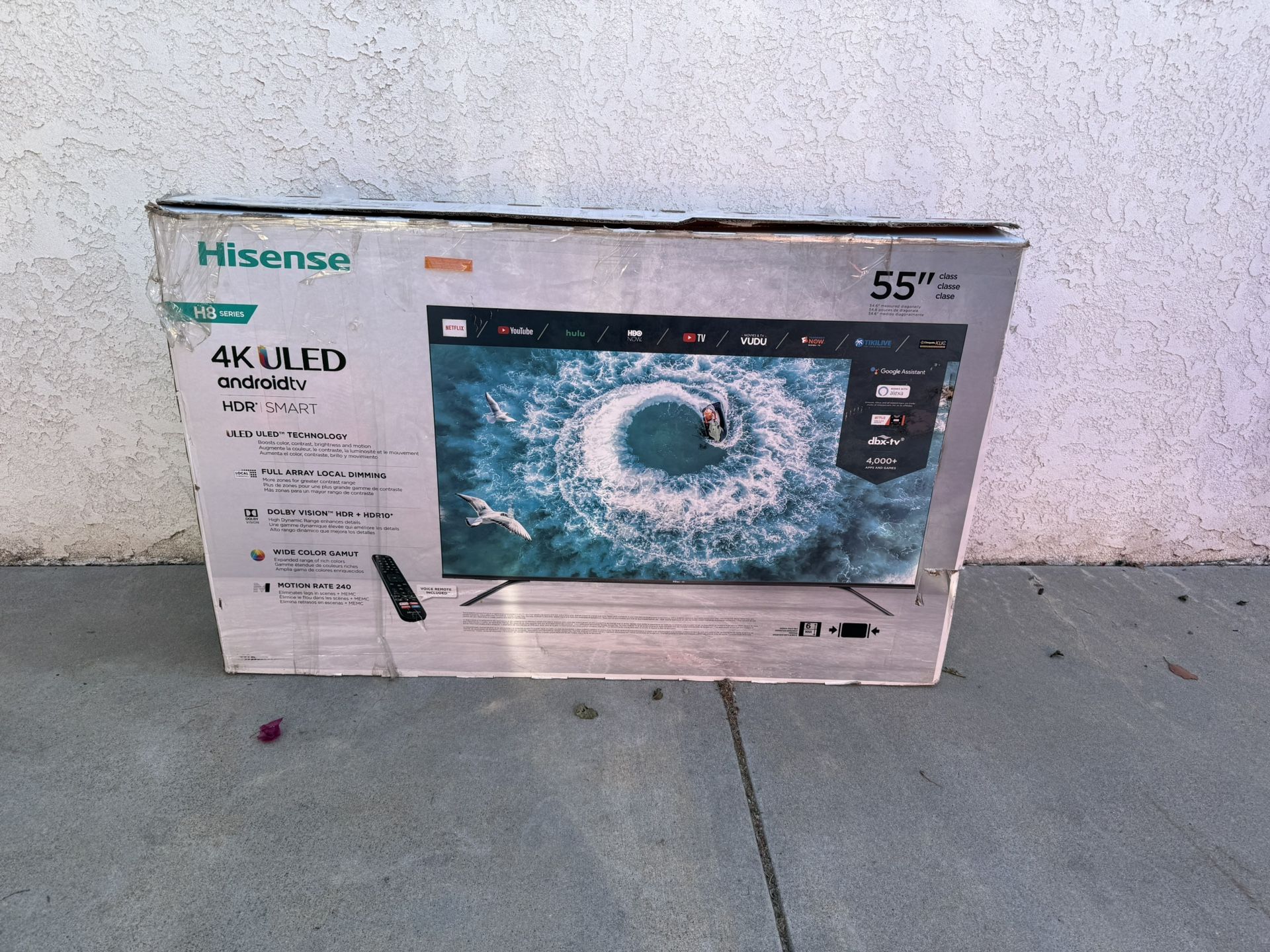 Hisense 55” 4K ULED HDR Smart TV