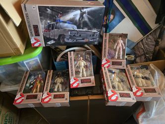 Ghostbusters Plasma Series Collection + Ecto-1 (Complete Lot)