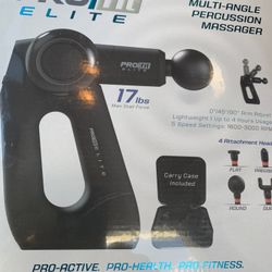 Pro Fit Elite Precision Multi-Angle Massage Gun