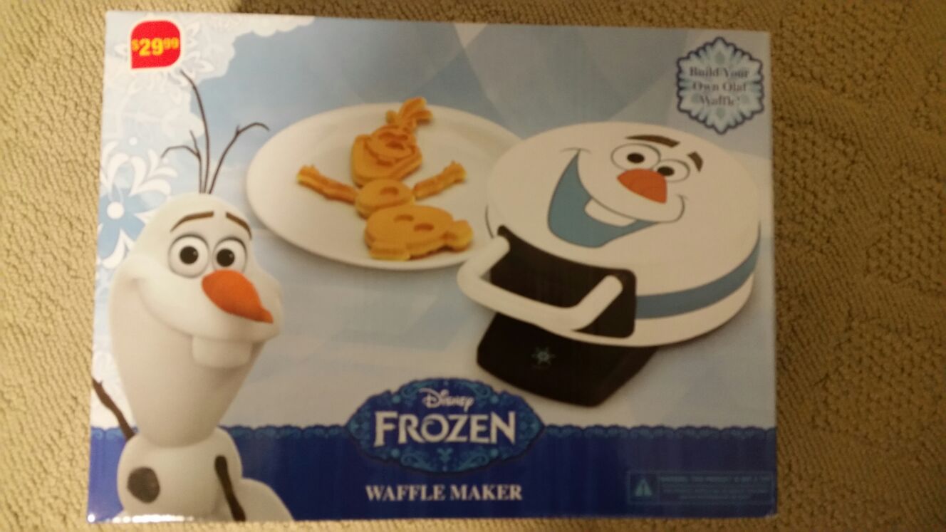 Brand new Elsa waffle maker