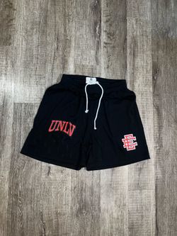 Brand New Eric Emmanuel UNLV red/black shorts