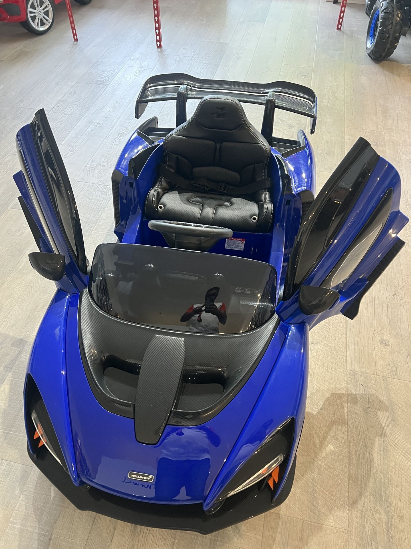 12v McLaren Senna Kids Ride On Car W/ Parent Remote
