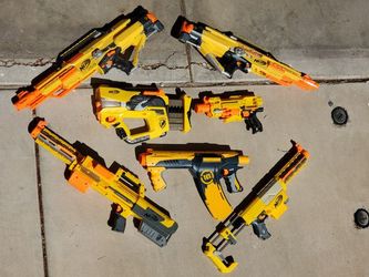 Nerf Gun Bundle -7 Piece Set-