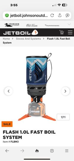 Jet Boil 1.0L Fast Boil System NEW