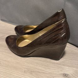 6.5 Womens Bandolino Wedge 3 Inch