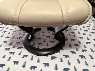 Ekornes Stressless "Classic" Base Leather Ottomans/Footrests