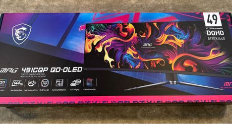 MSI 49" Curved OLED Monitor