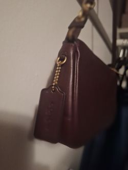 Coach plaza bag currant