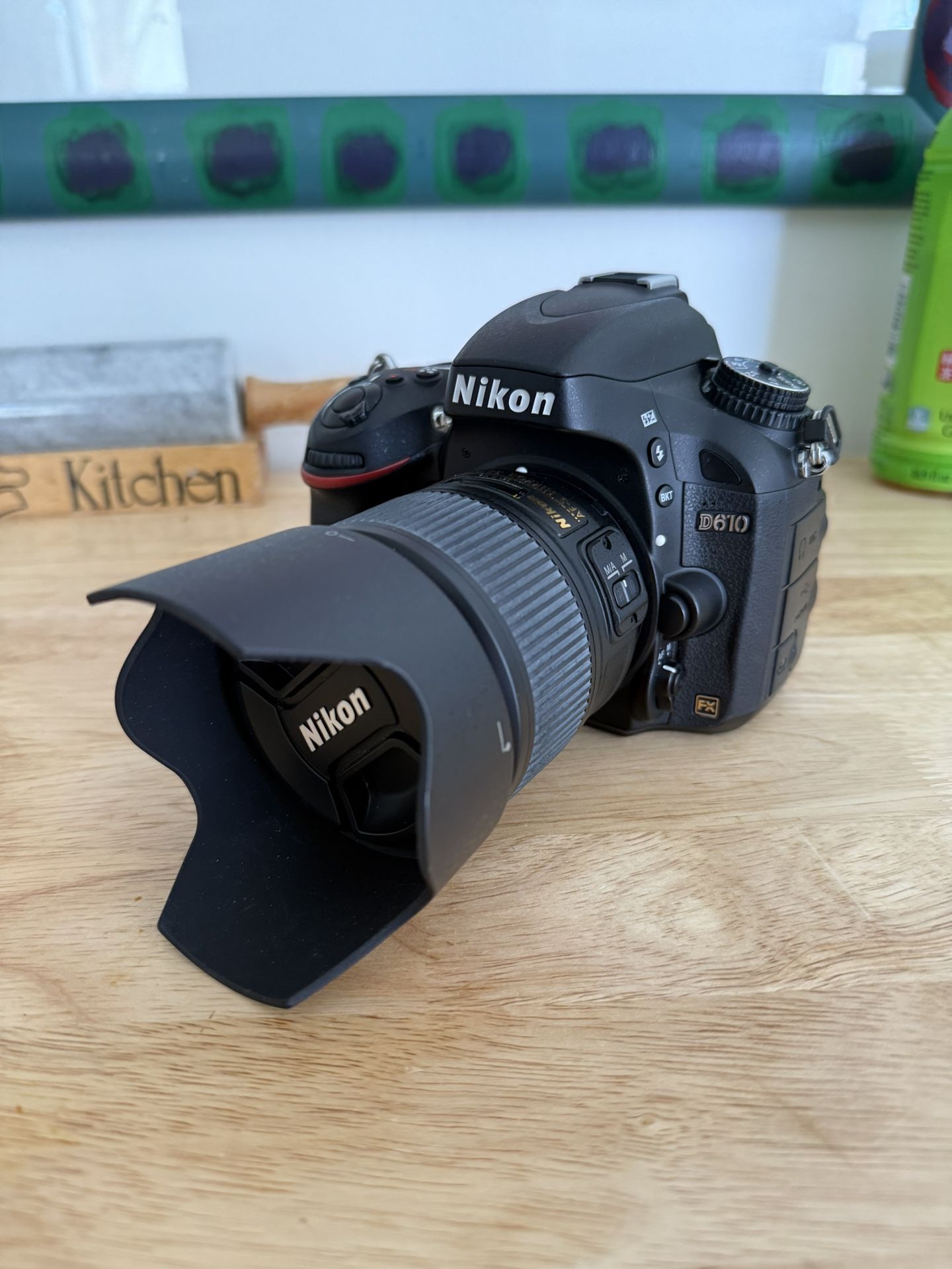 Nikon d610 + 35mm + 85mm + 35-70mm + 20-35mm