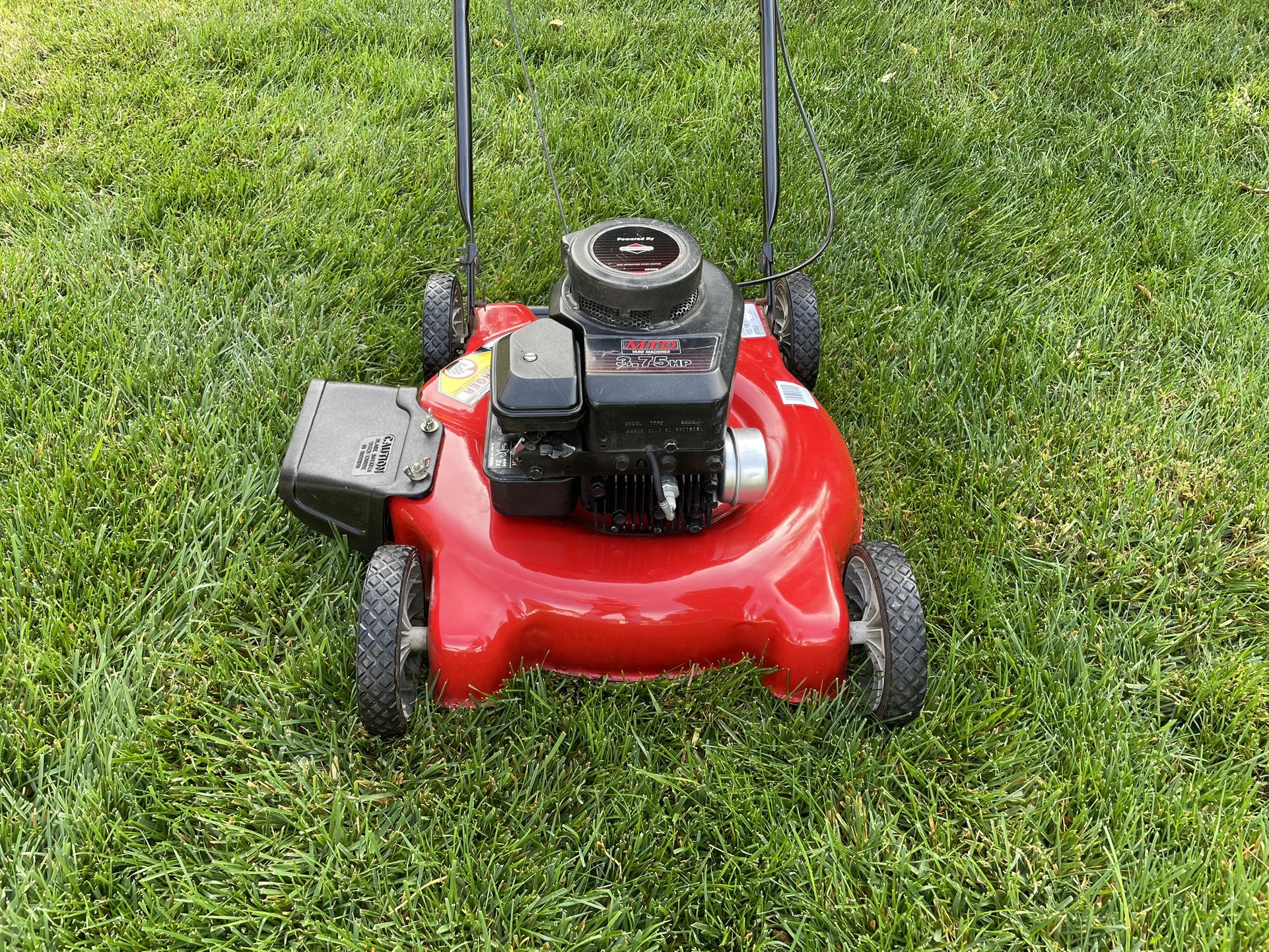 Yard Machine Mulch Push Lawn Mower