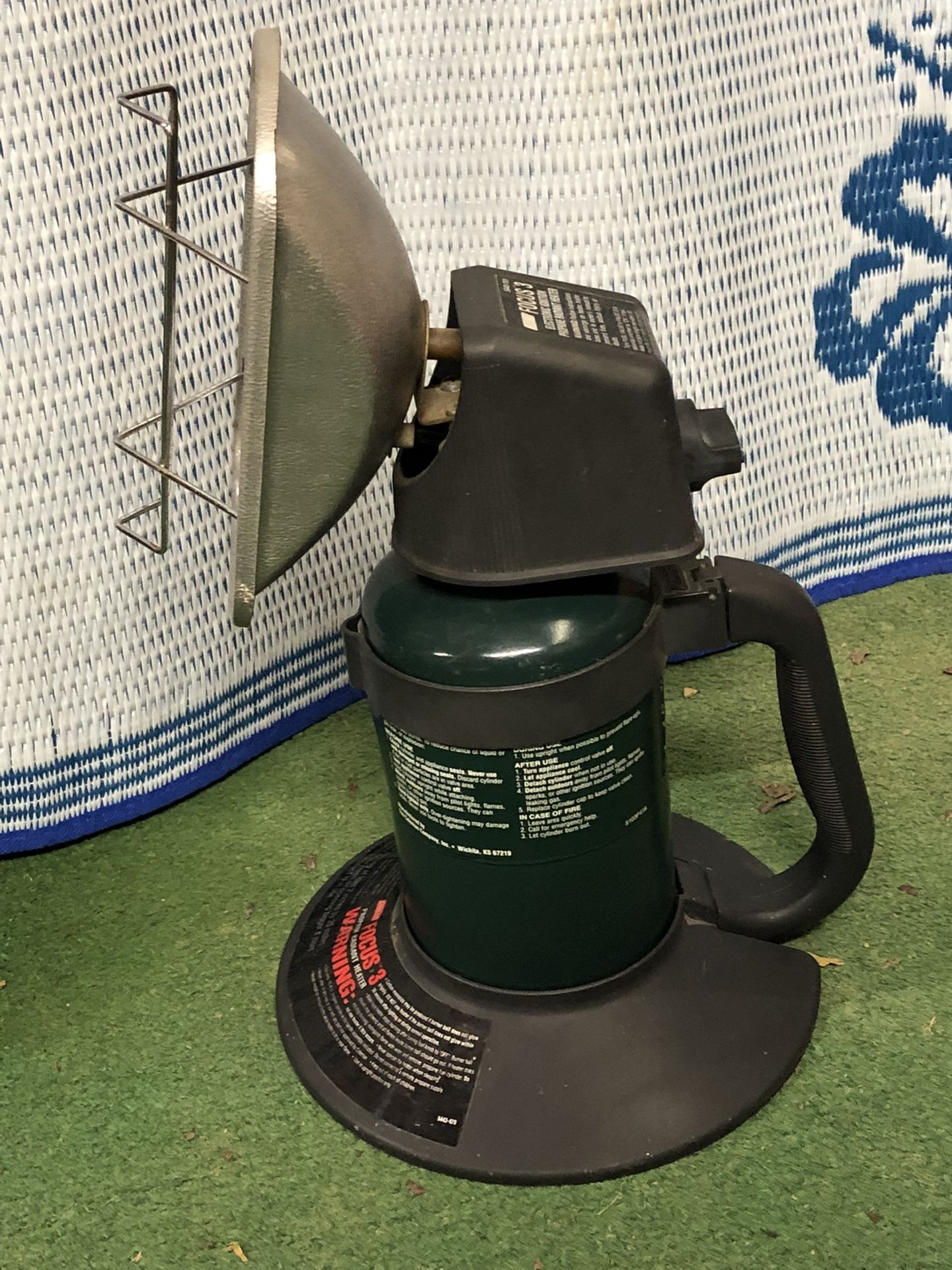 Rare Vintage Coleman Focus 3 Portable Propane Heater . TESTED And Works  Great. $60.00 Firm for Sale in Sevierville, TN - OfferUp