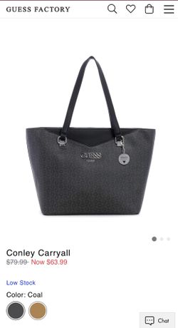Guess Black Tote Bag