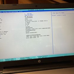 HP Laptop - i7 7500U 16Gb RAM