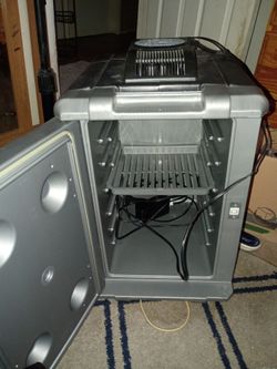 Upright  coleman mini fridgerator