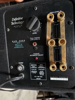 Definitive Technology CLR 3000 Speaker