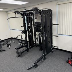 LYNX PRO 2-1 Ultimate Half Rack Functional Trainer/Gym Equipment/ Home Gym/ Fitness/ FREE DELIVERY 🚚 