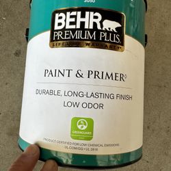 1 Gallon Paint And Primer 