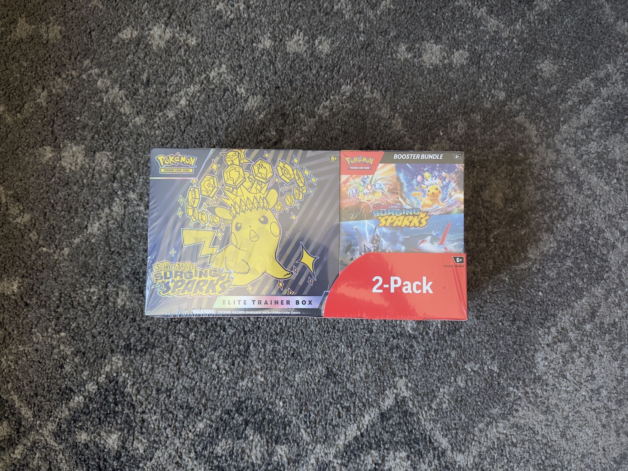 Surging Sparks Costco Bundle With Elite Trainer Box And Booster Bundle