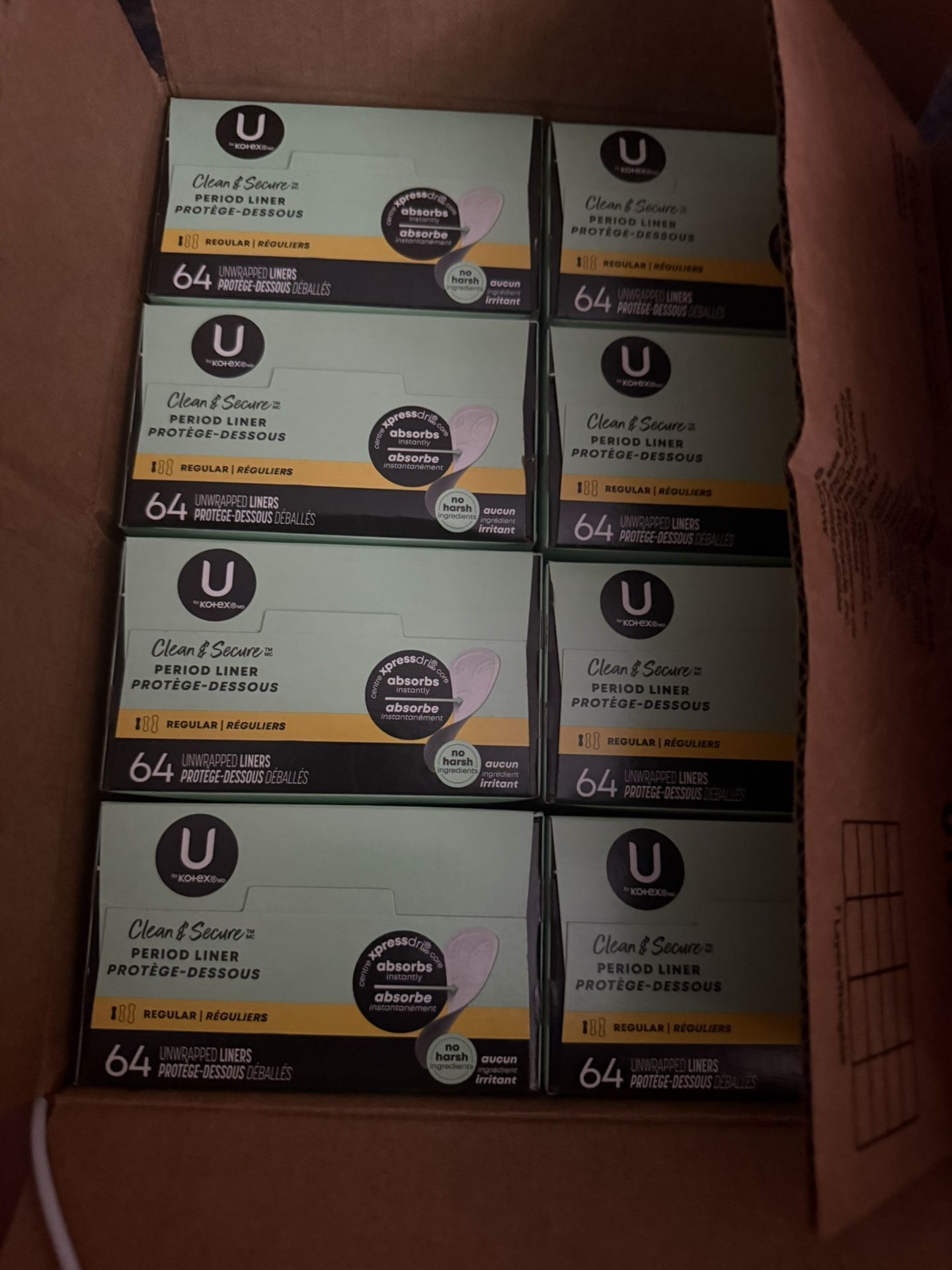 U Kotex Period Liners
