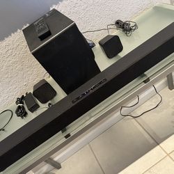 Blackweb 37" 5.1 channel Bluetooth sound bar+wireless subwoofer