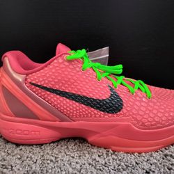 Nike Kobe 6 Reverse Grinch Sz 10.5