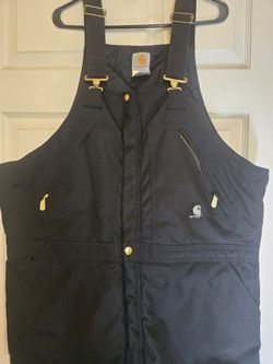 Vintage Carhartt Yukon Extremes Arctic Bibs - Size 42x29 MADE IN USA