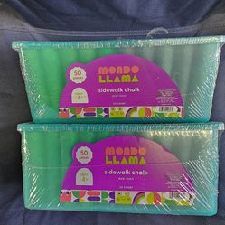 Sidewalk chalk 100 pieces