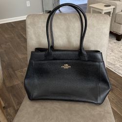 Black Coach Purse 