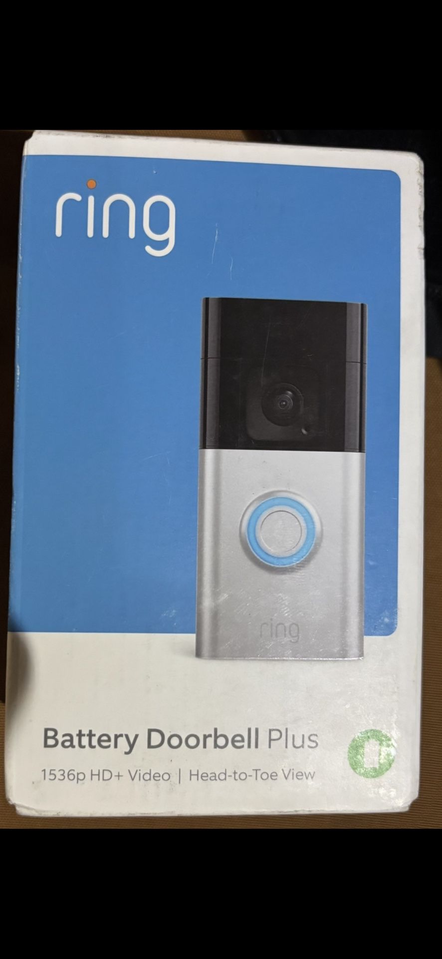BRAND NEW RING BATTERY DOORBELL PLUS