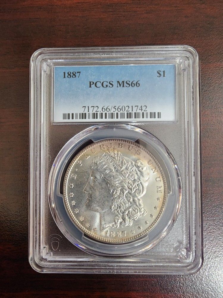 1887 PCGS MS66 Morgan
