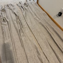 Nicole Miller New York Light Gray Curtains