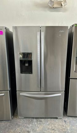 Whirlpool 3-Door Refrigerator (French Door Fridge) Stainless Steel - FrenchDoor, IceMaker