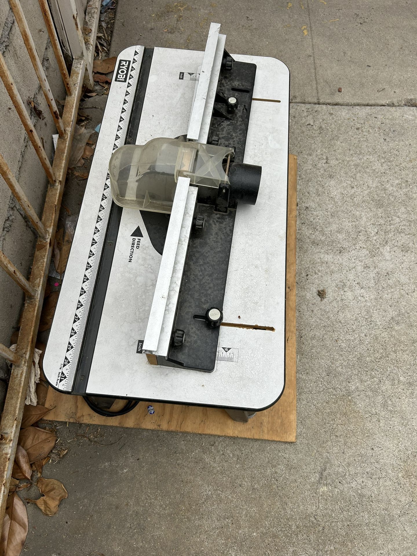 Ryobi Router Table
