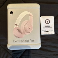 Beats Studio pro matte pink wireless headphones 